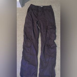 Berska, grey cargo pants, US size 02